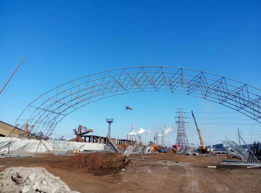 黑龍江葫蘆島熱電廠網(wǎng)架